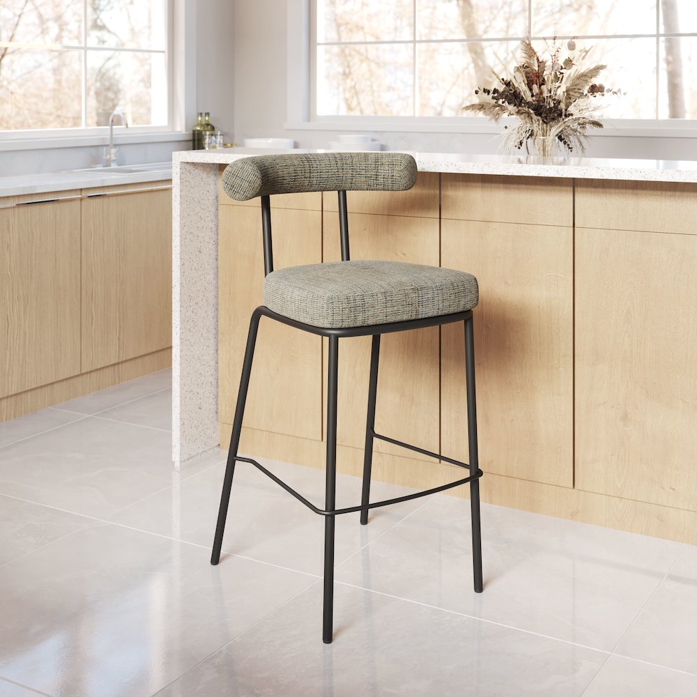 Kede Barstool Green Tweed. Picture 8
