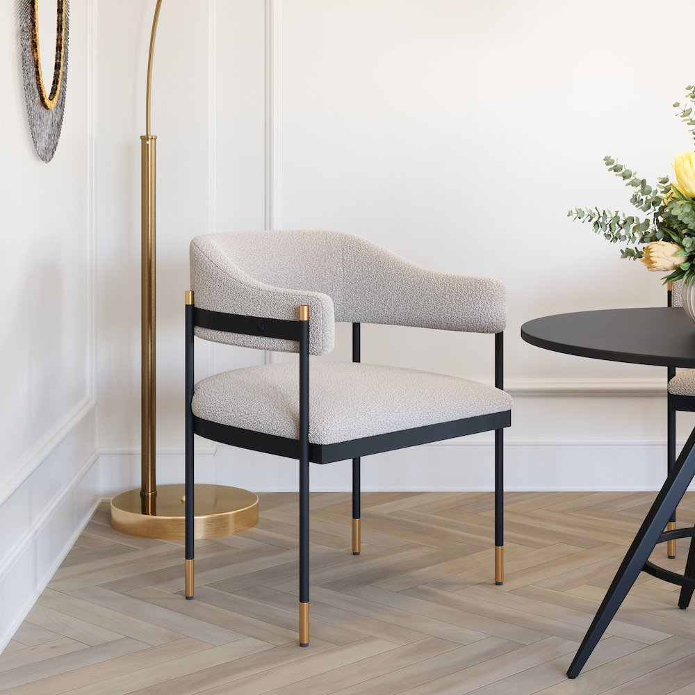 Zadar Dining Chair Misty Gray. Picture 8