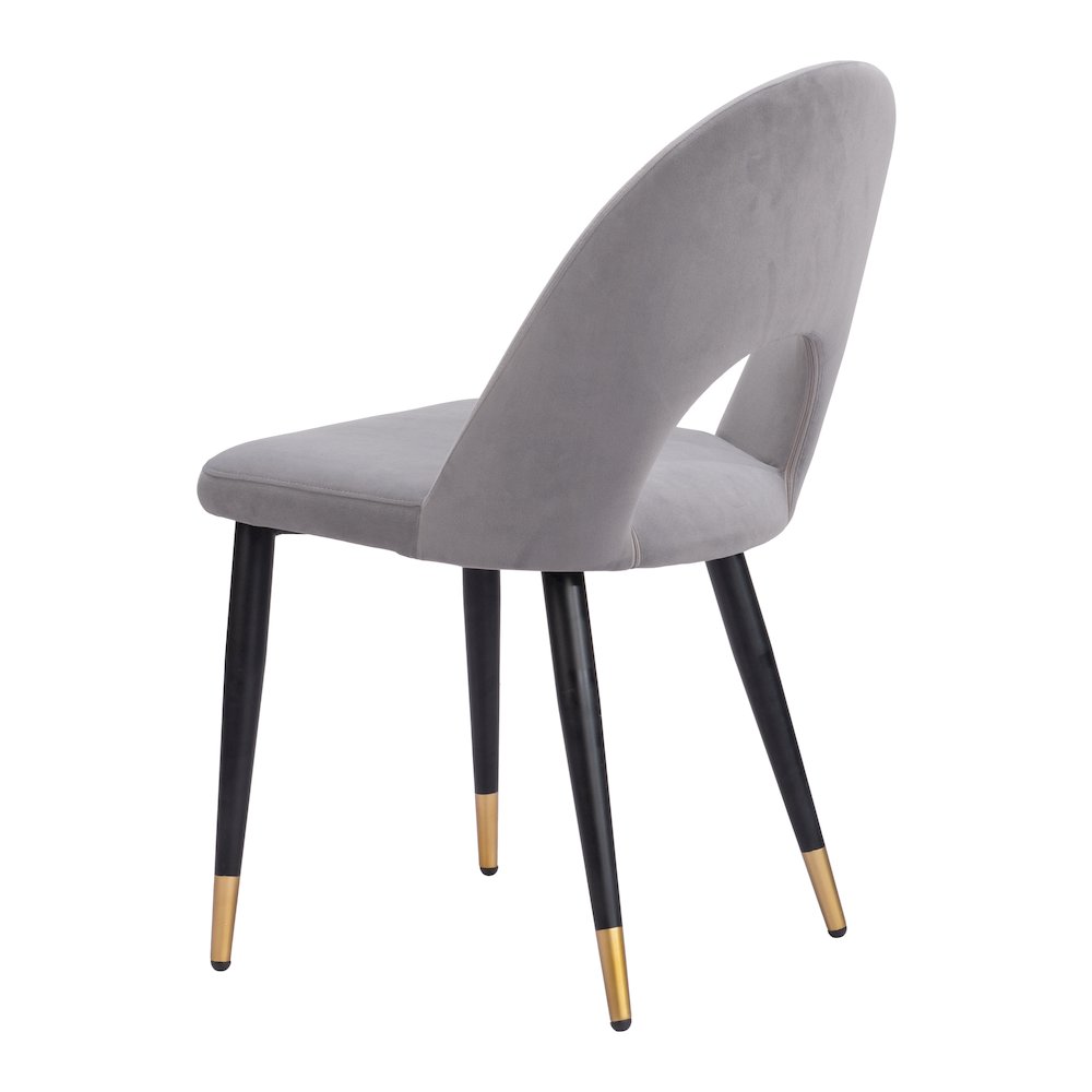 Menlo Dining Chair (Set of 2) Gray. Picture 5