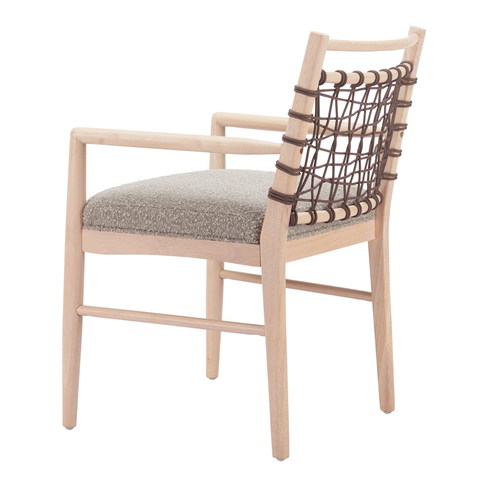 Wezly Dining Chair (Set of 2) Gray. Picture 6
