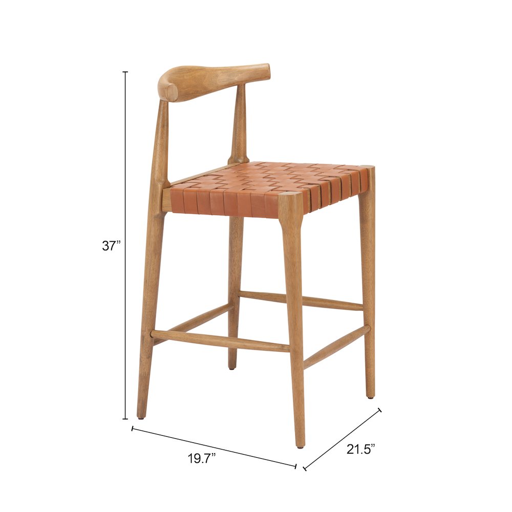 Bandani Counter Stool Tan. Picture 7