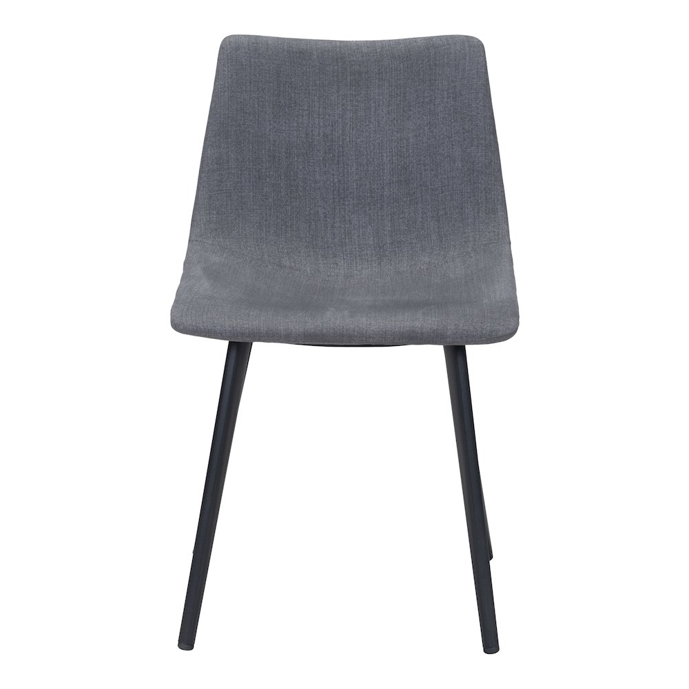 Daniel Dining Chair (Set of 2) Gray. Picture 3