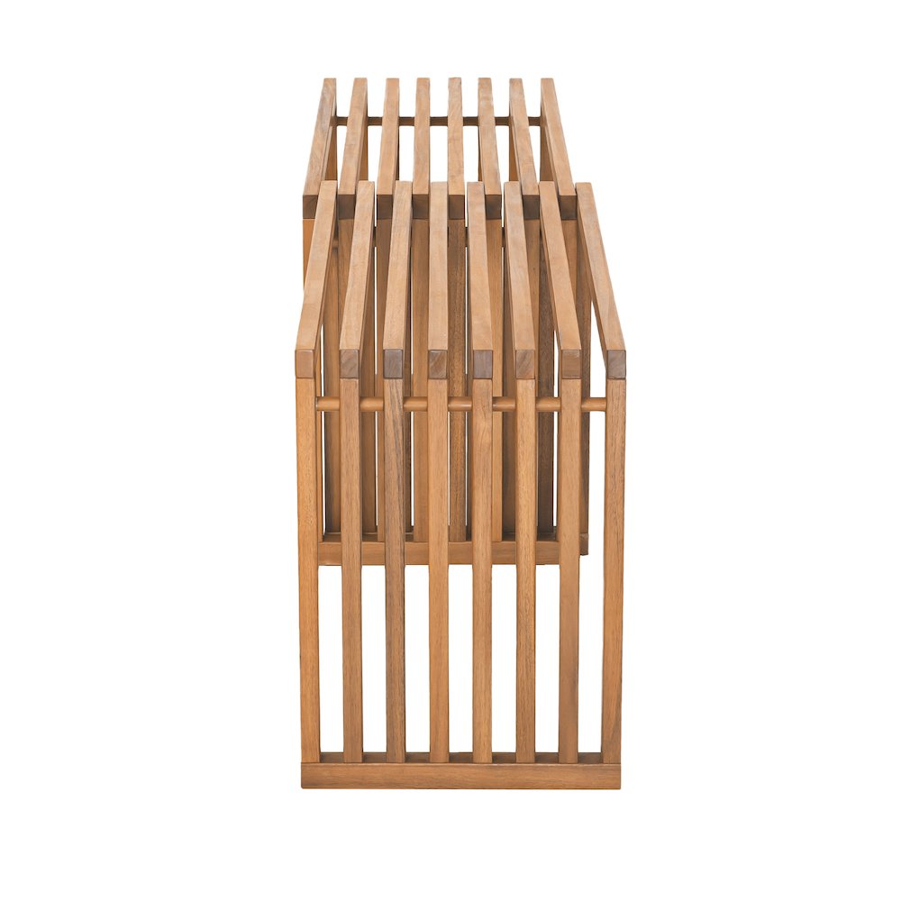 Riviera Extendable Bench (Set of 2) Natural. Picture 5