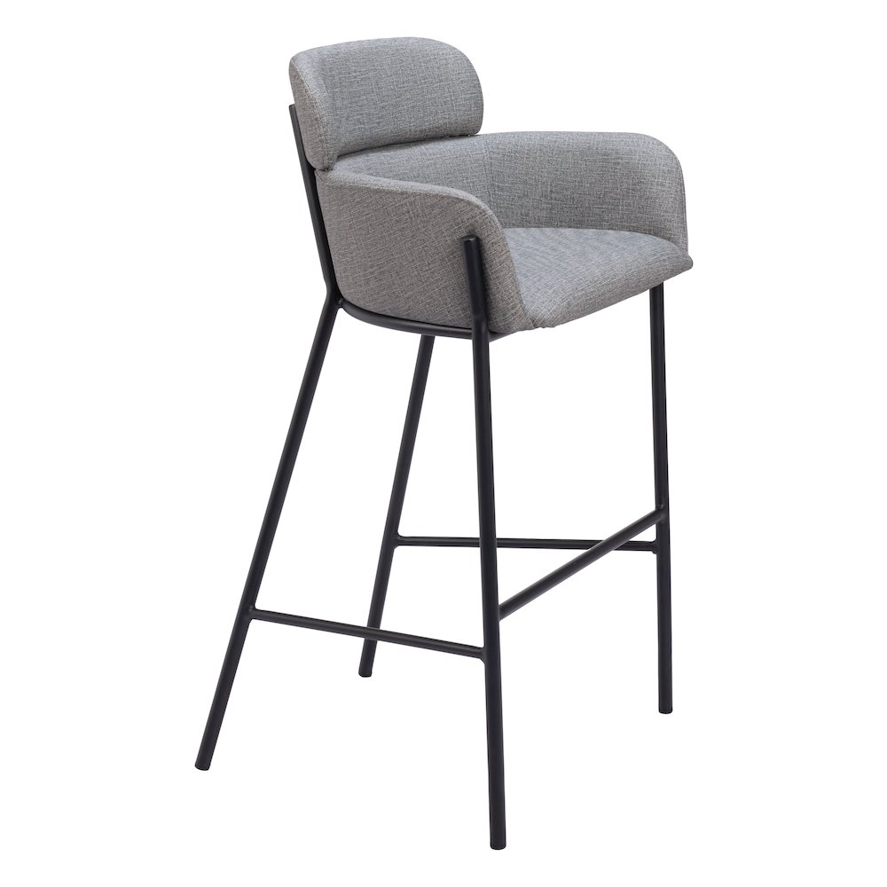 Bremor Barstool Slate Gray. Picture 9