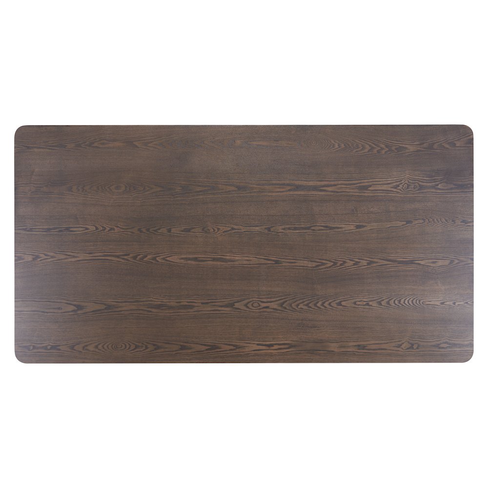 Lisse Rectangular Dining Table Espresso. Picture 5