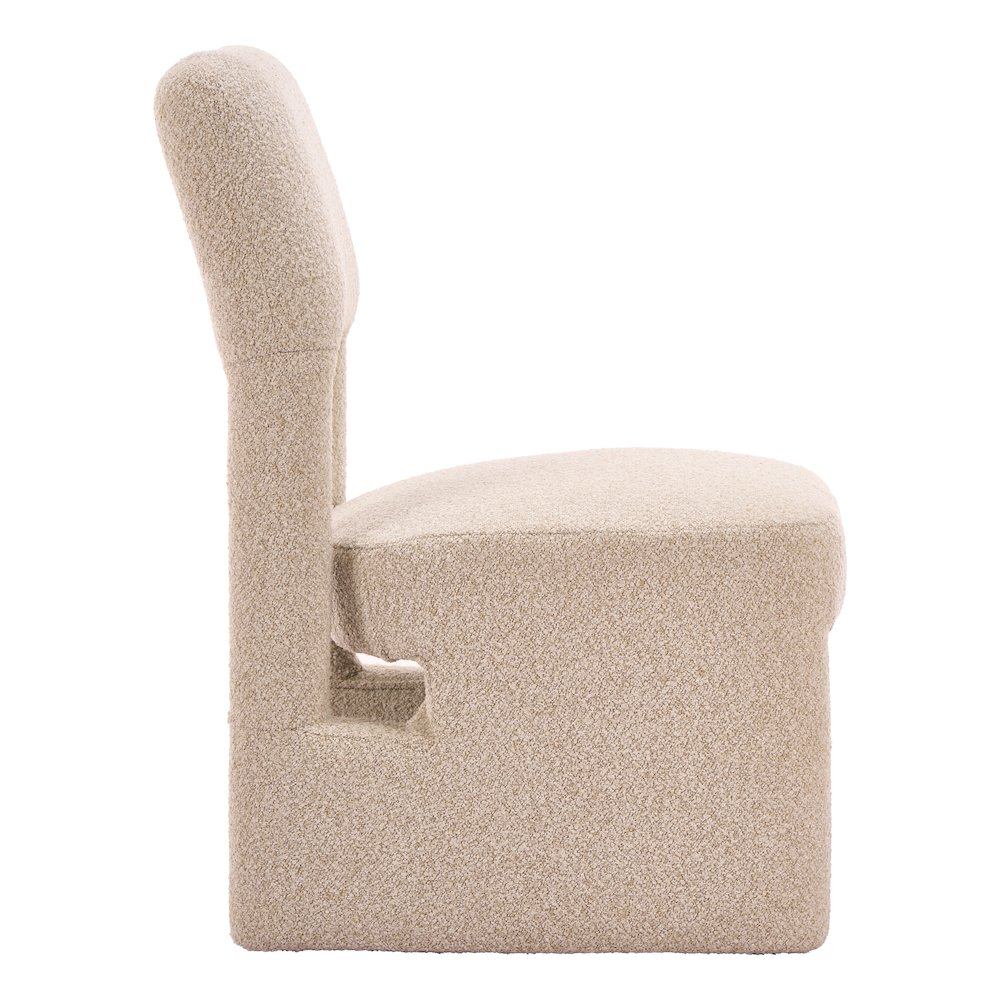 Dewey Dining Chair (Set of 2) Beige. Picture 5