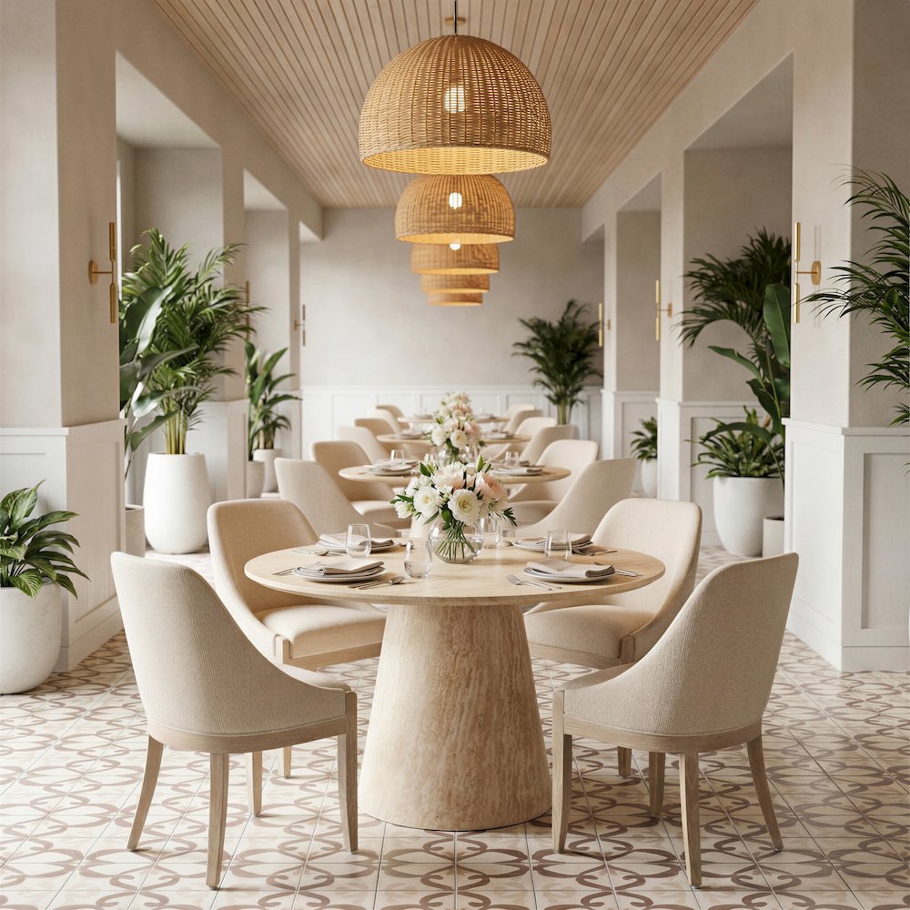 Calmo Dining Chair Beige. Picture 2