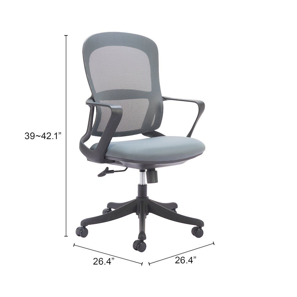 Delo Office Chair Gray. Picture 7