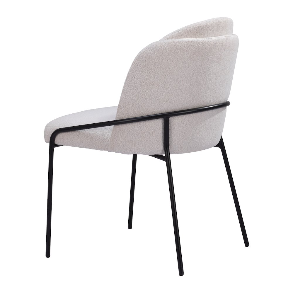 Jambi Dining Chair (Set of 2) Ivory. Picture 5