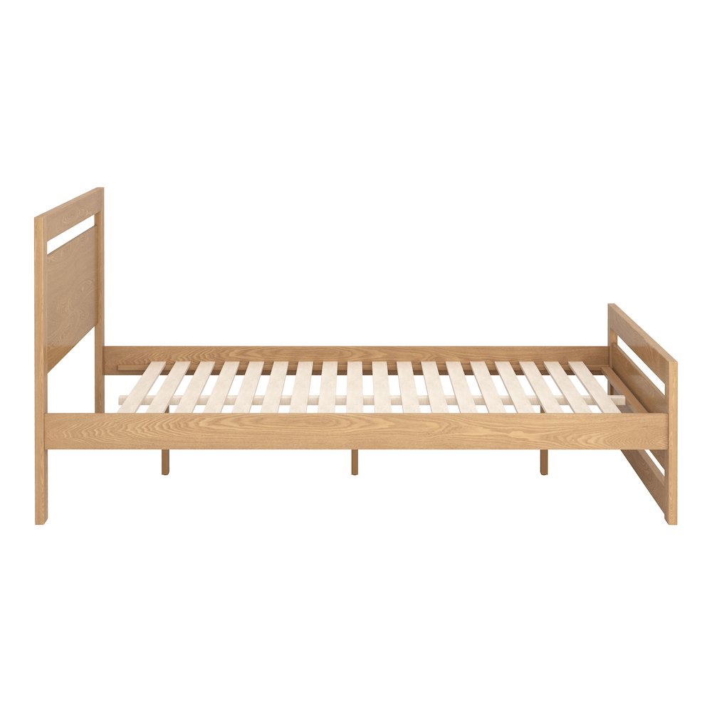 Repos Queen Bed Brown. Picture 2