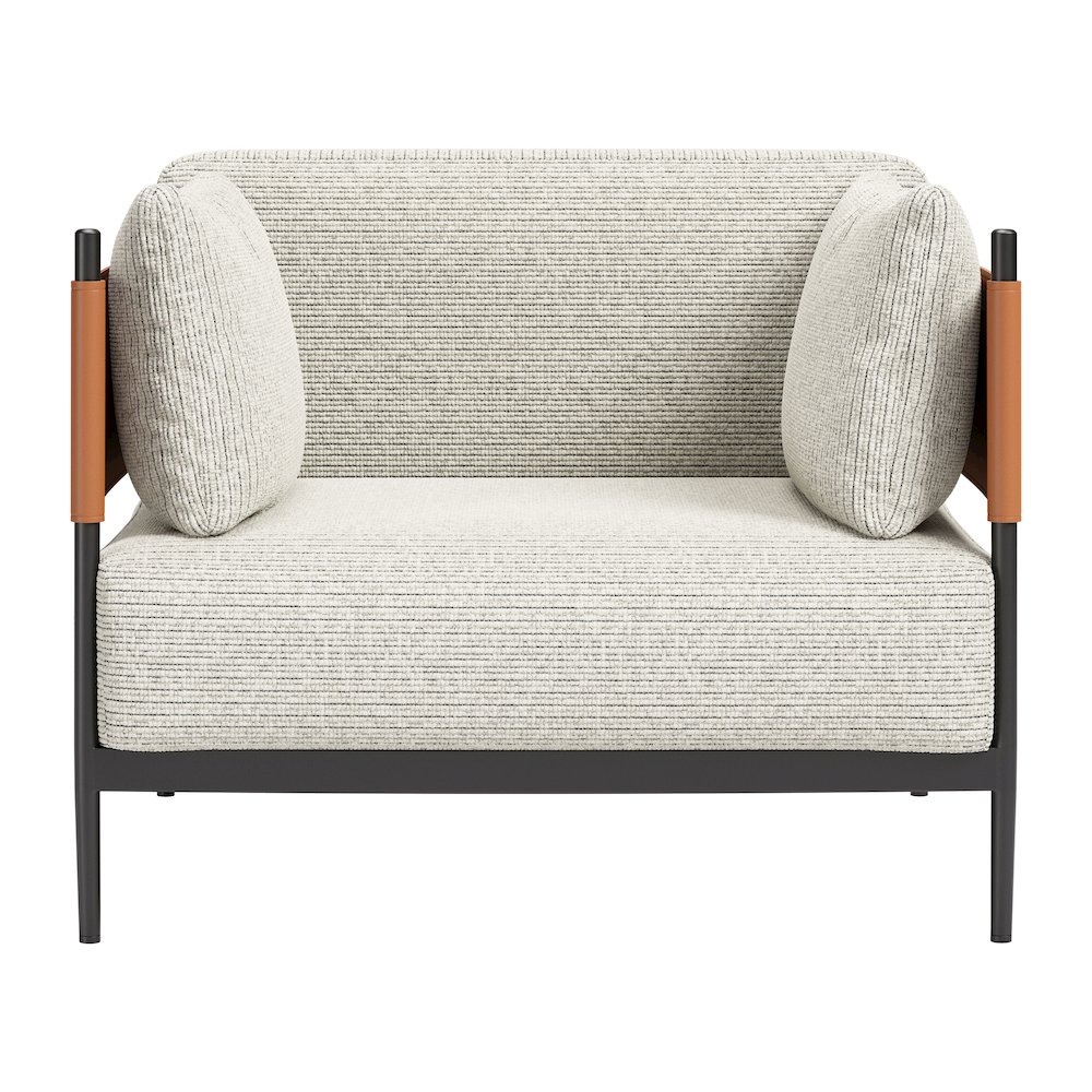 Stirbe Armchair Gray. Picture 3