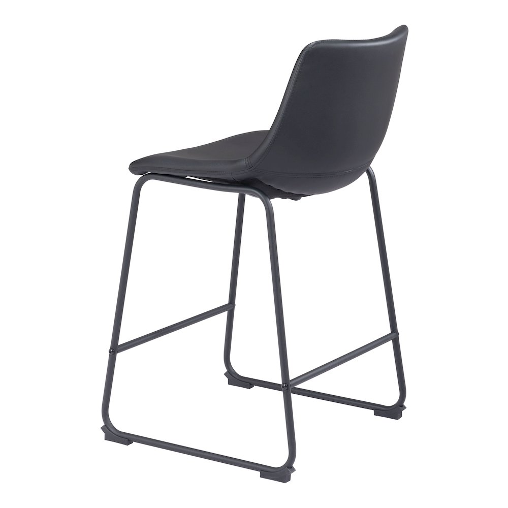 Smart Counter Stool (Set of 2) Black. Picture 5