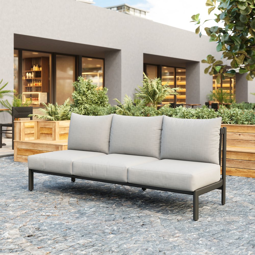 Horizon Sofa Gray. Picture 8