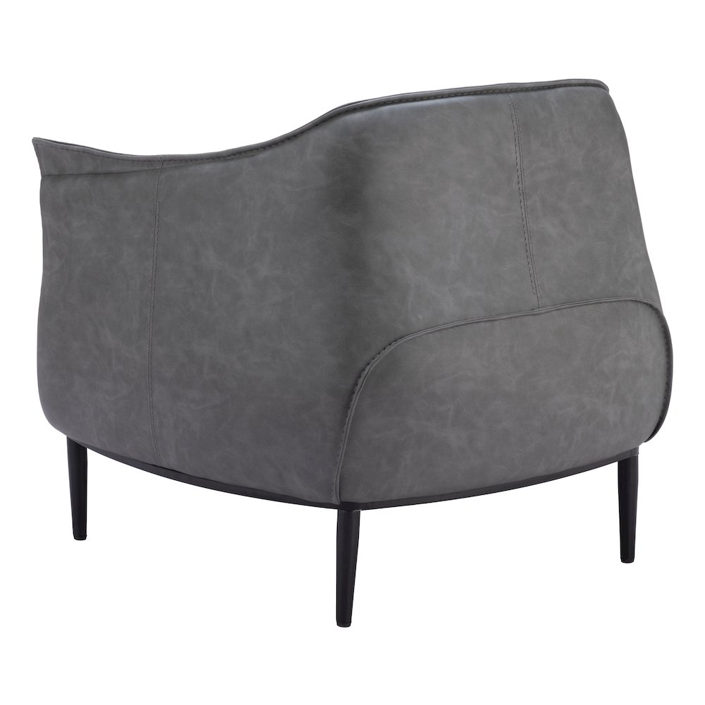 Julian Accent Chair Gray. Picture 7