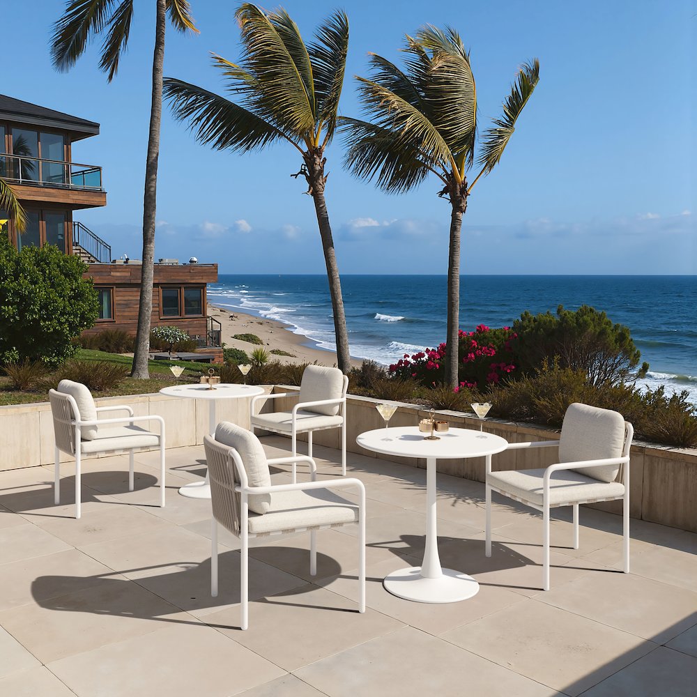 Aite Dining Chair (Set of 2) Beige. Picture 10