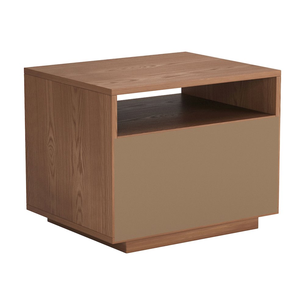 Slit Nightstand Walnut. Picture 8