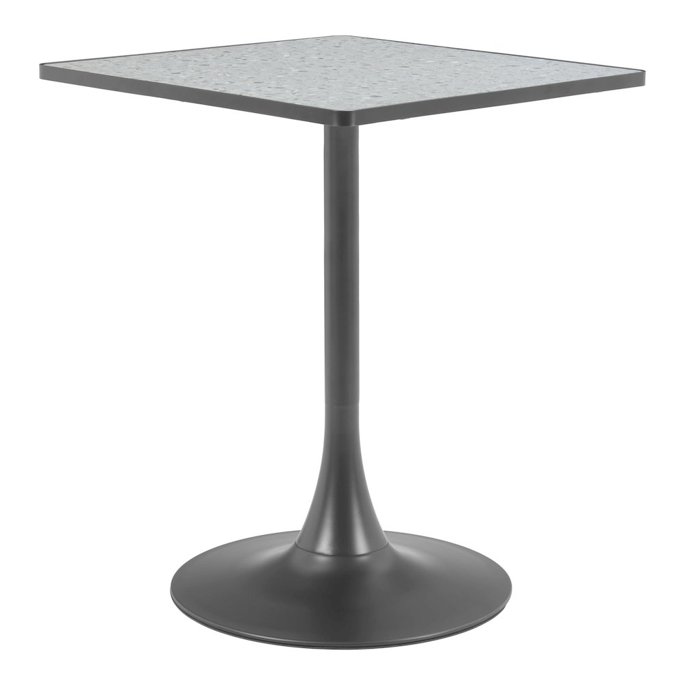 Spot Bistro Table Gray & Black. Picture 3