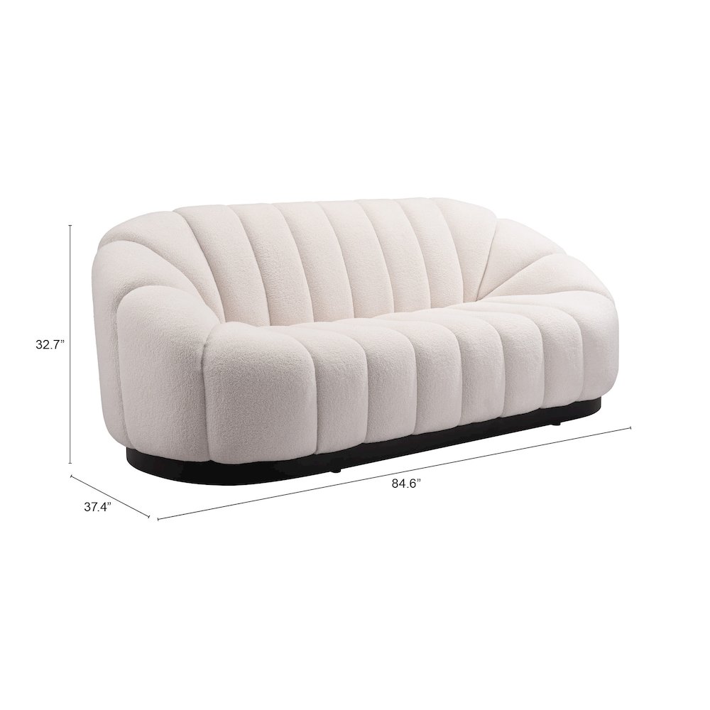 Bhutan Sofa Cream. Picture 7