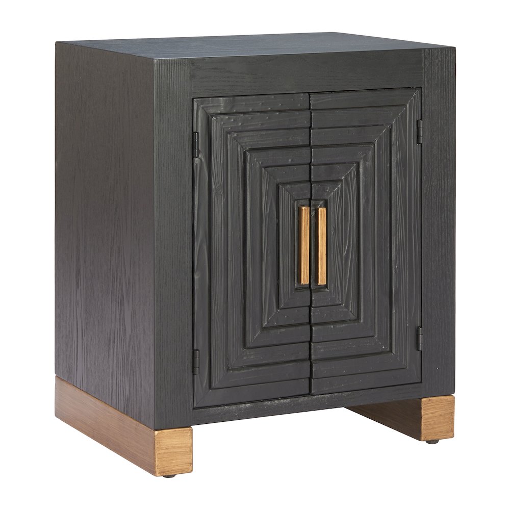 Trazo Side Table Black. Picture 1