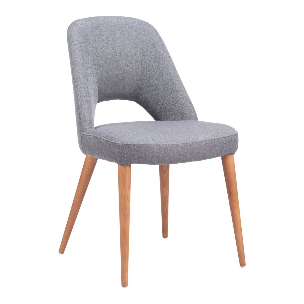 Leith Dining Chair (Set of 2) Gray. Picture 1