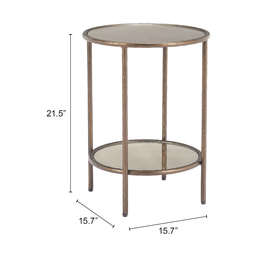 Anelli Side Table Bronze. Picture 10
