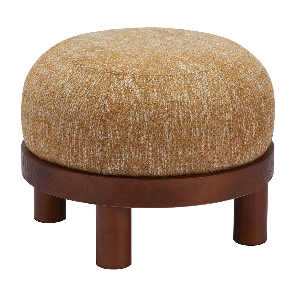 Gome Ottoman Oat Yellow. Picture 5