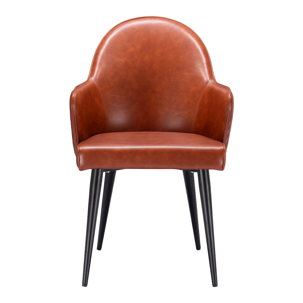 Silloth Dining Chair Brown. Picture 3