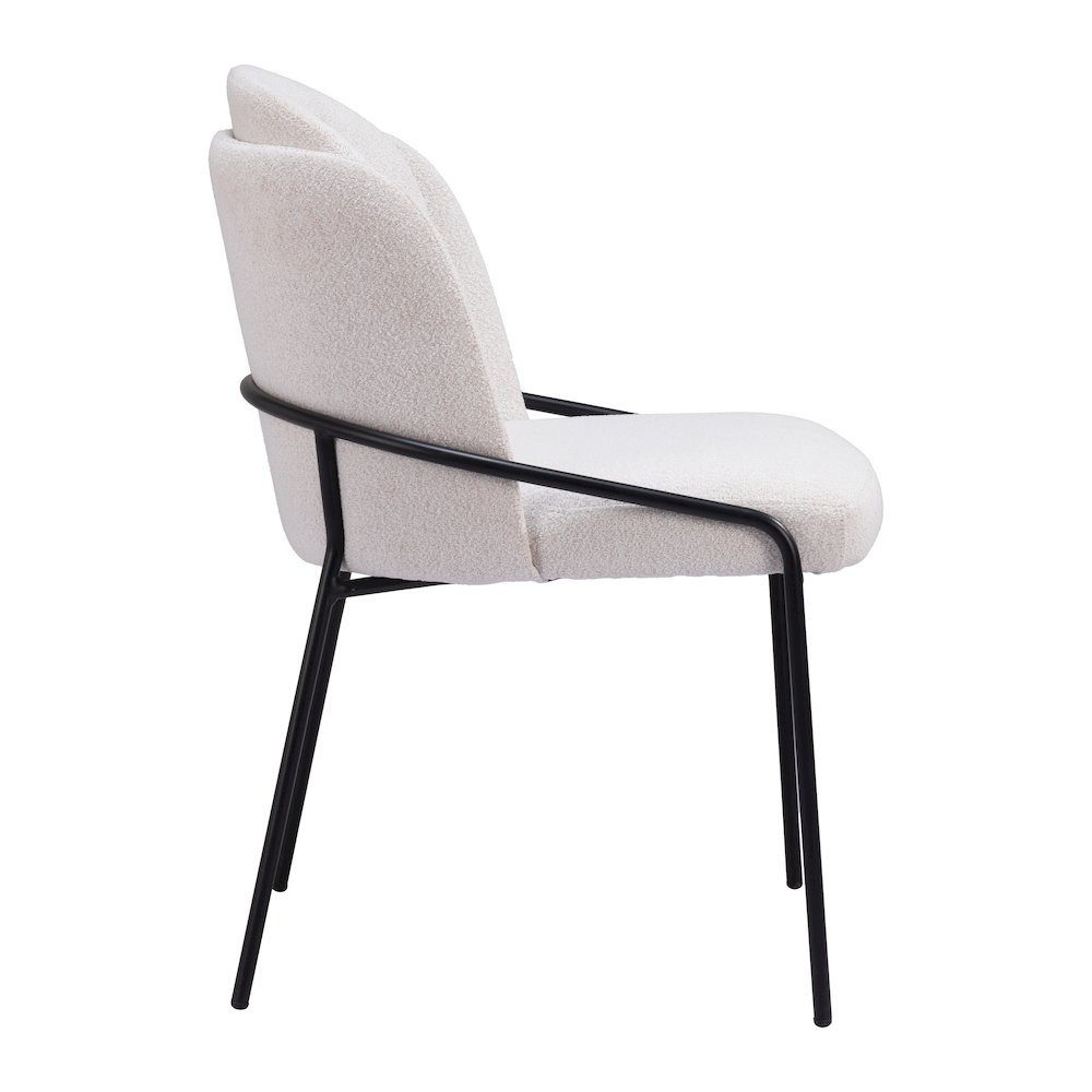 Jambi Dining Chair (Set of 2) Ivory. Picture 2