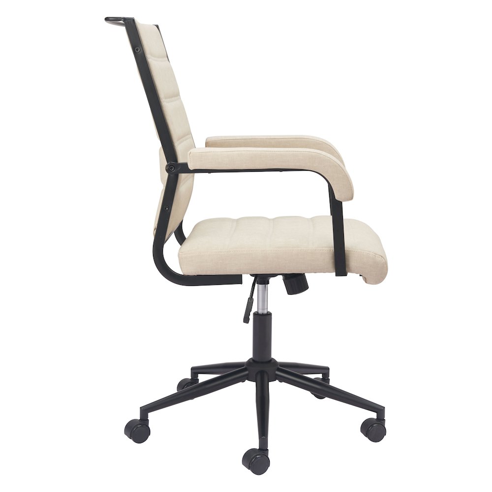 Auction Office Chair Beige. Picture 2