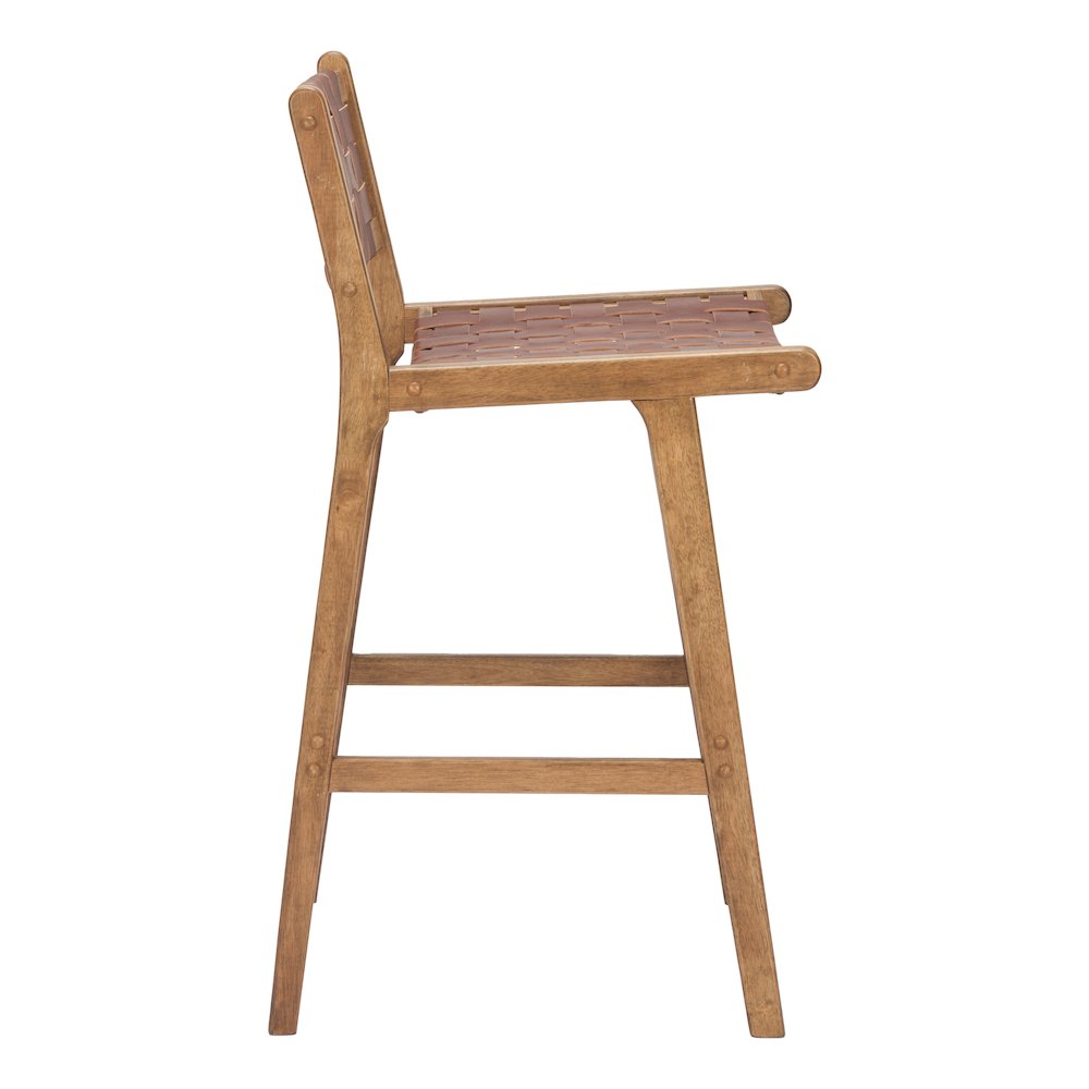 Feder Barstool (Set of 2) Brown. Picture 5