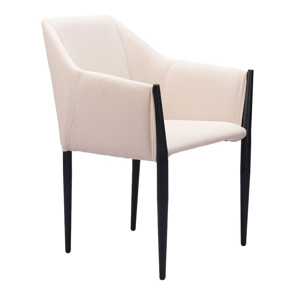 Andover Dining Chair (Set of 2) Beige. Picture 8