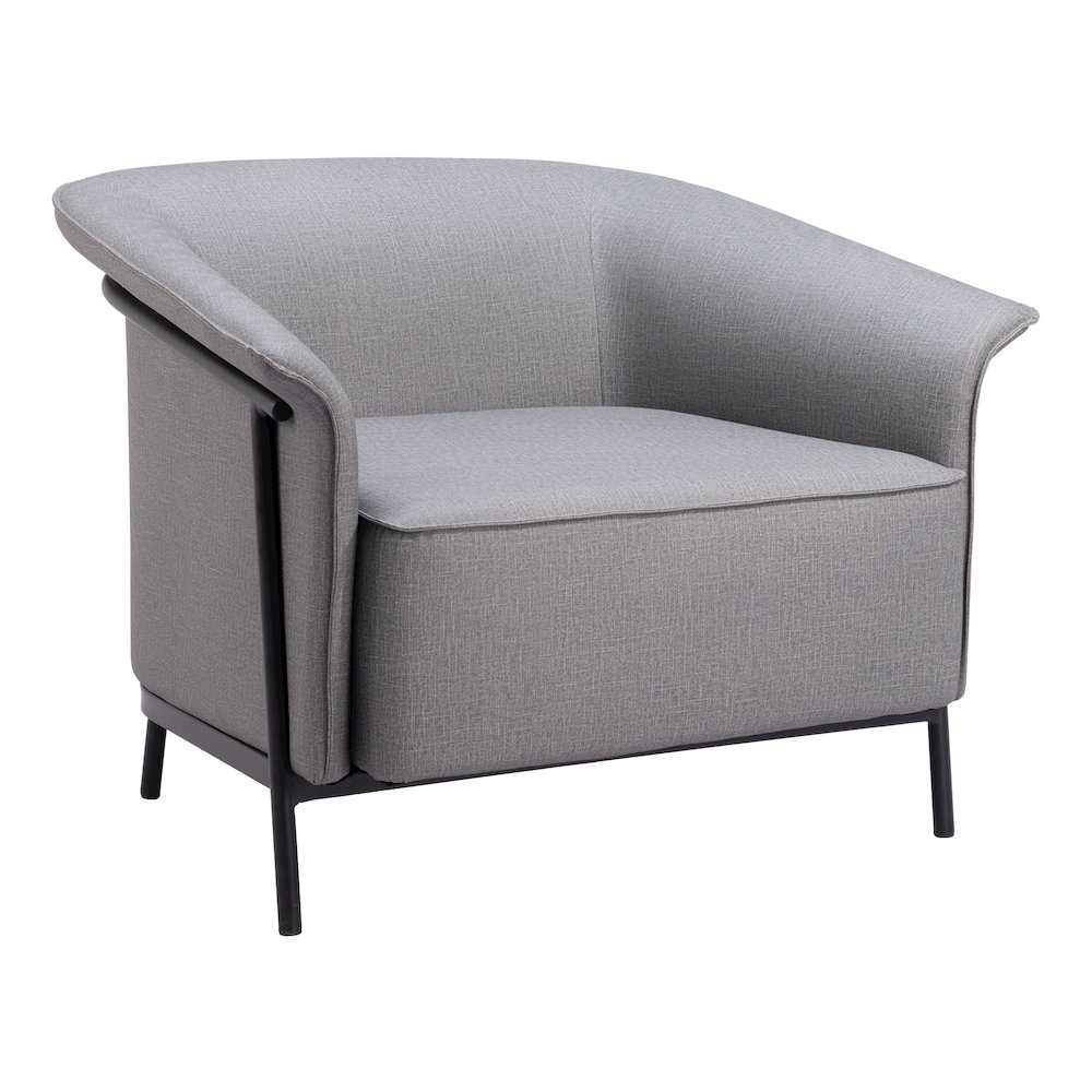 Burry Accent Chair Slate Gray. Picture 1