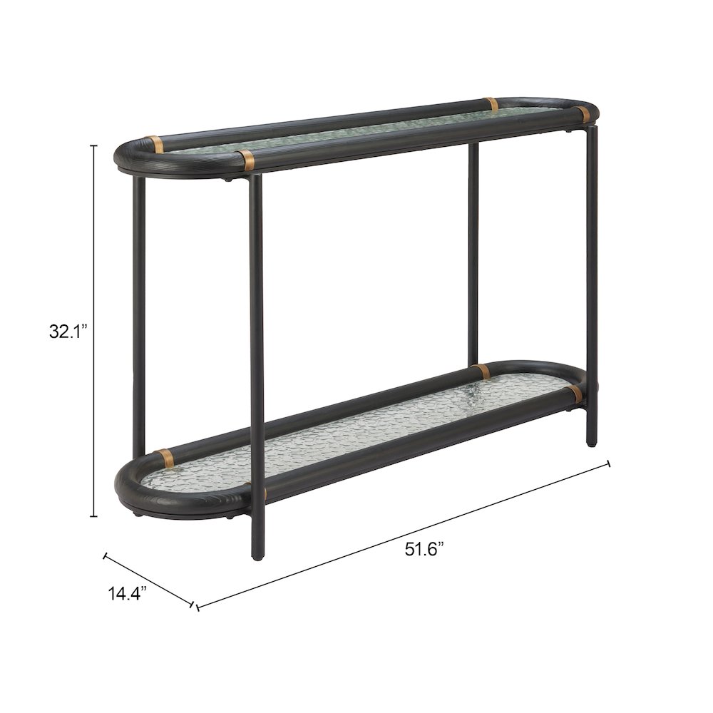 Aneis Console Table Black. Picture 7