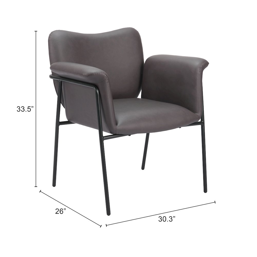 Heritage Dining Chair Brown. Picture 7