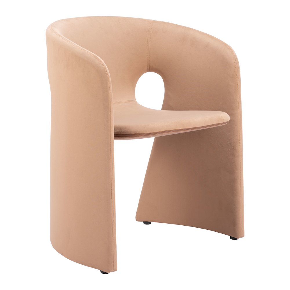 Rosyth Dining Chair Tan. Picture 1