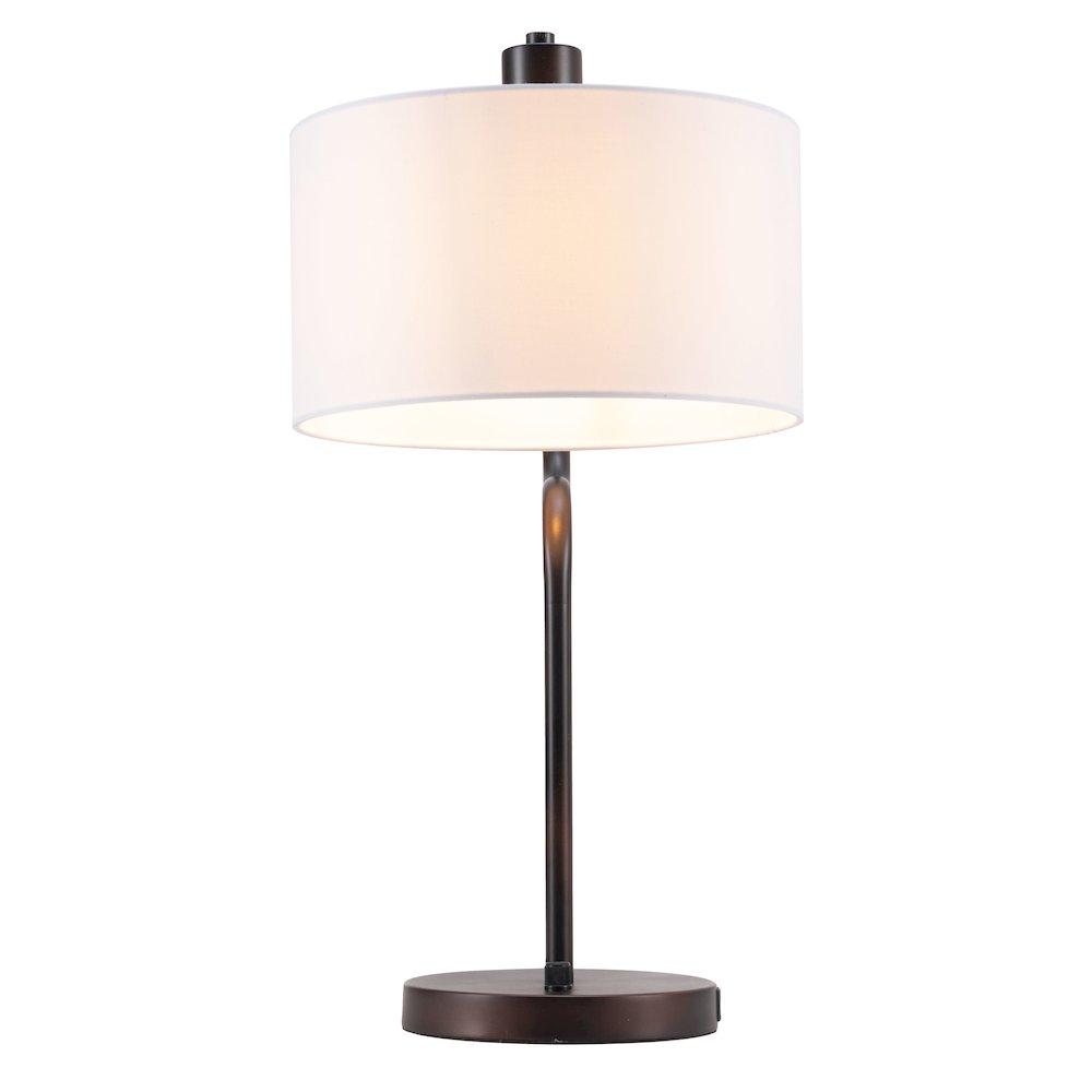 Middlemist Table Lamp White. Picture 3