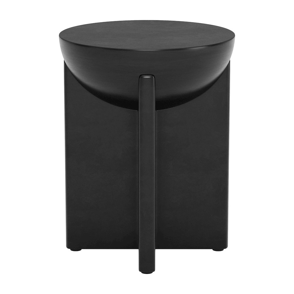 Tume Side Table Black. Picture 2
