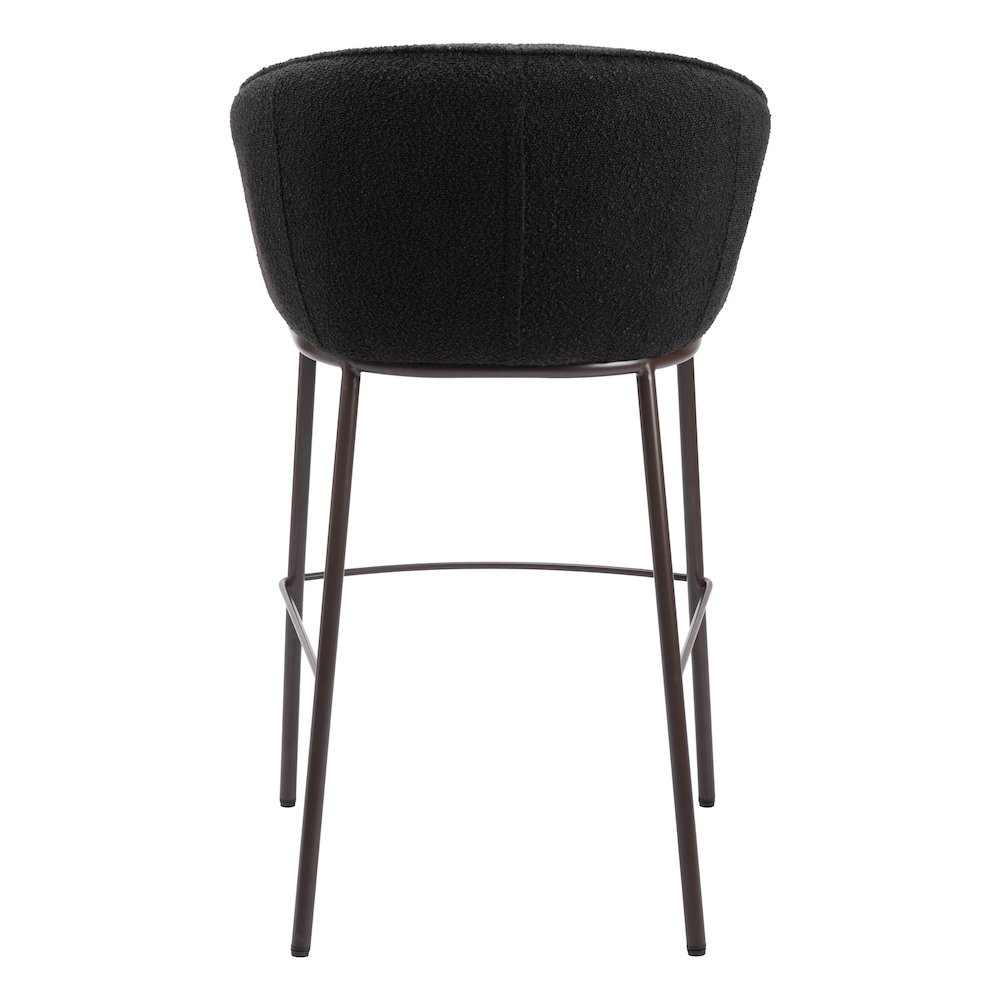 Essen Barstool Black & Bronze. Picture 4