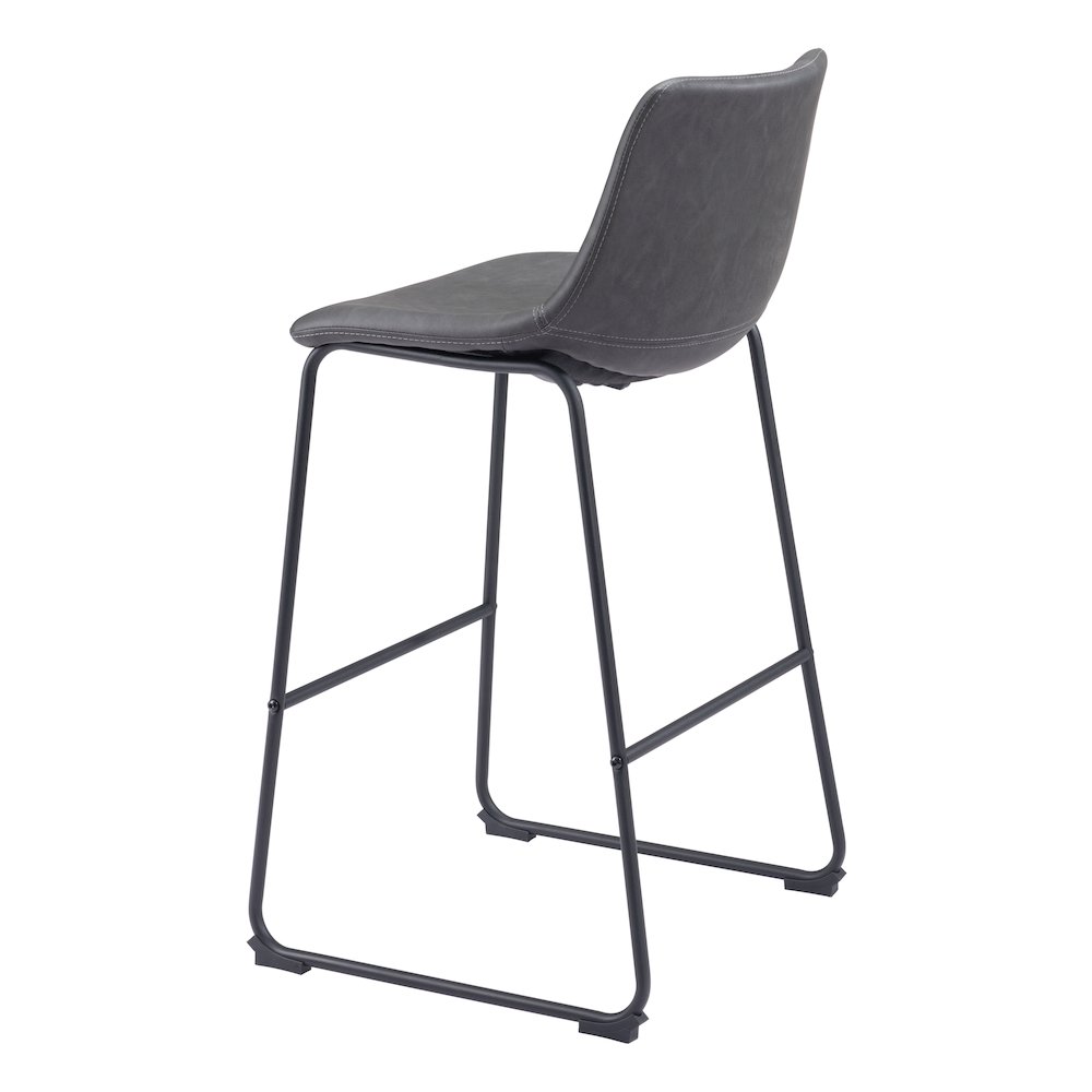Smart Barstool (Set of 2) Charcoal. Picture 5