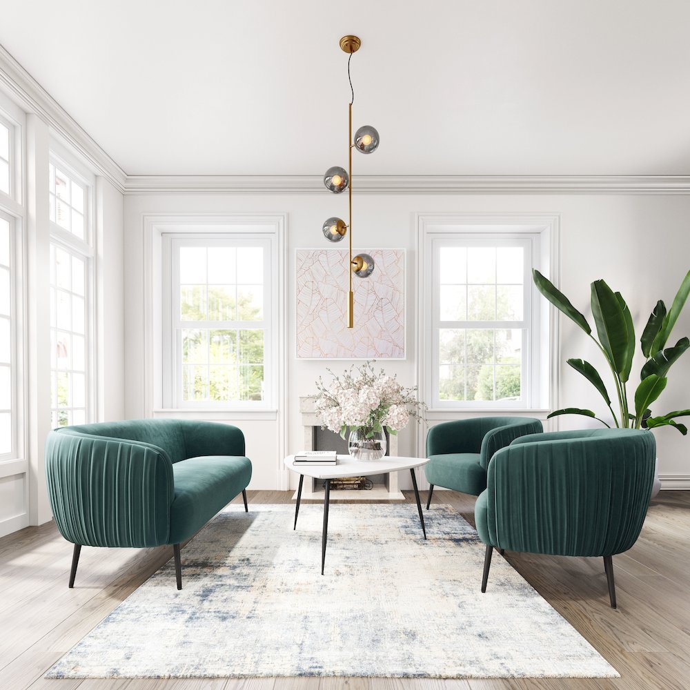 Zatara Ceiling Lamp Brass. Picture 10