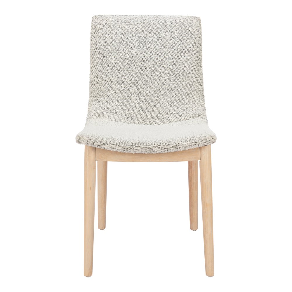 Raha Dining Chair (Set of 2) Gray & Whitewashed. Picture 5