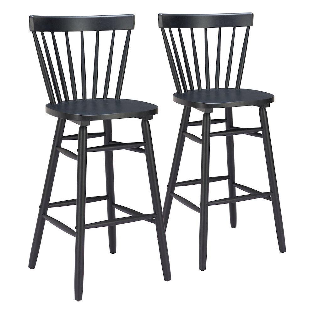 Tyce Barstool (Set of 2) Black. Picture 6
