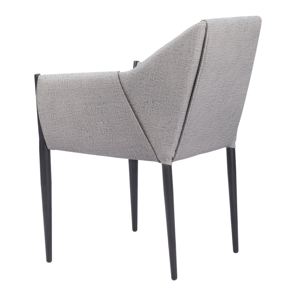 Andover Dining Chair (Set of 2) Slate Gray. Picture 5