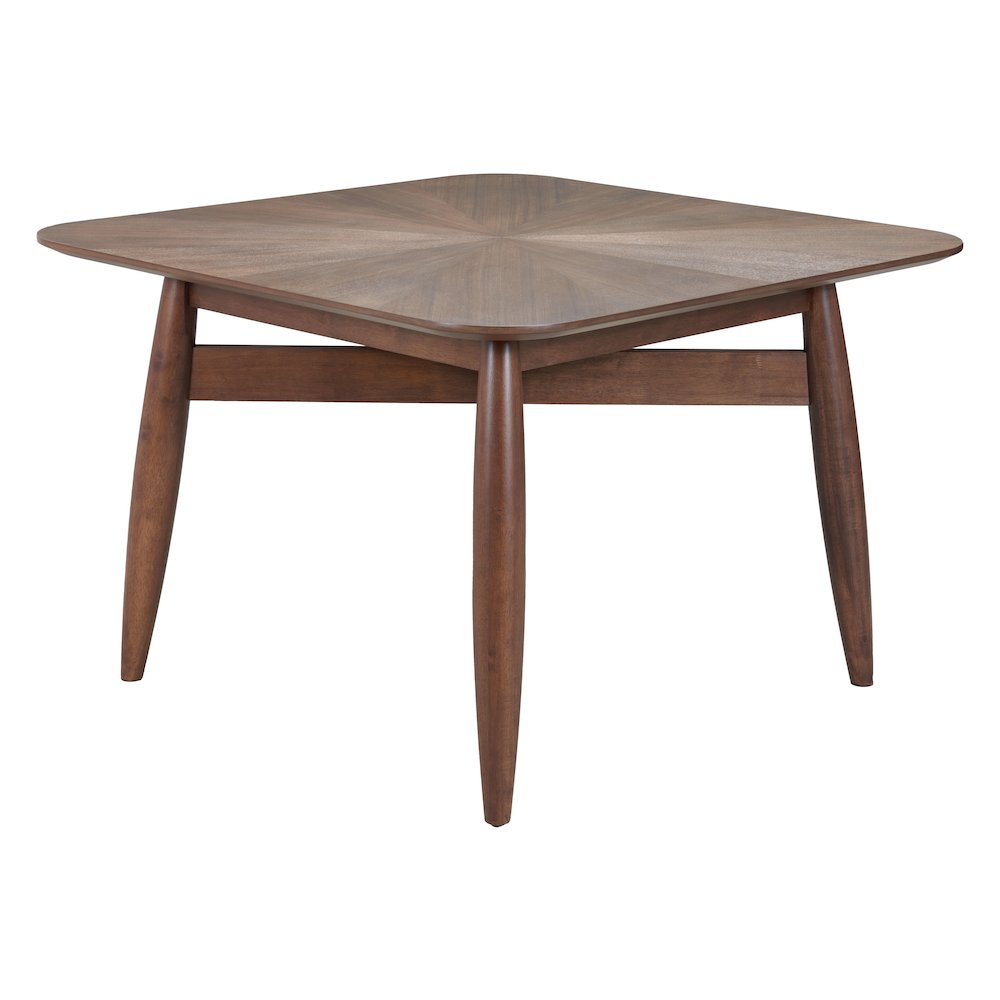 Silea Square Dining Table Espresso. Picture 2