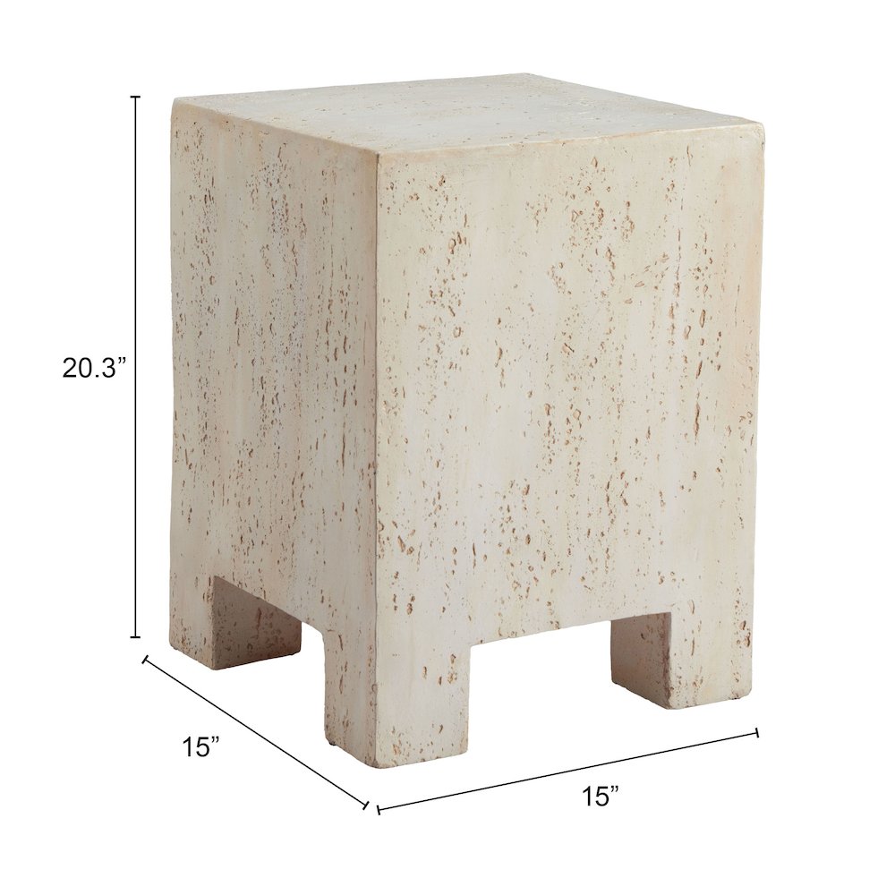 Kitara Side Table Beige. Picture 7