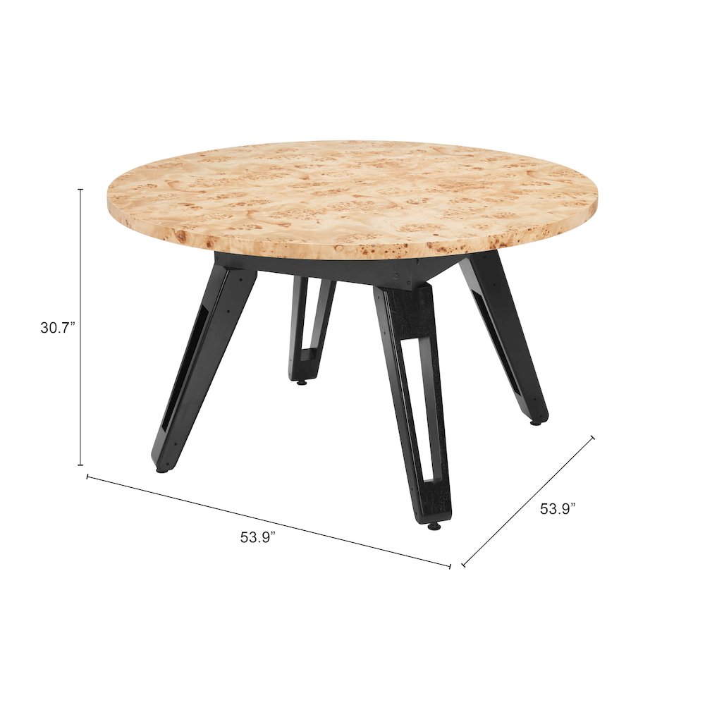 Burl 2 in 1 Table Natural. Picture 7