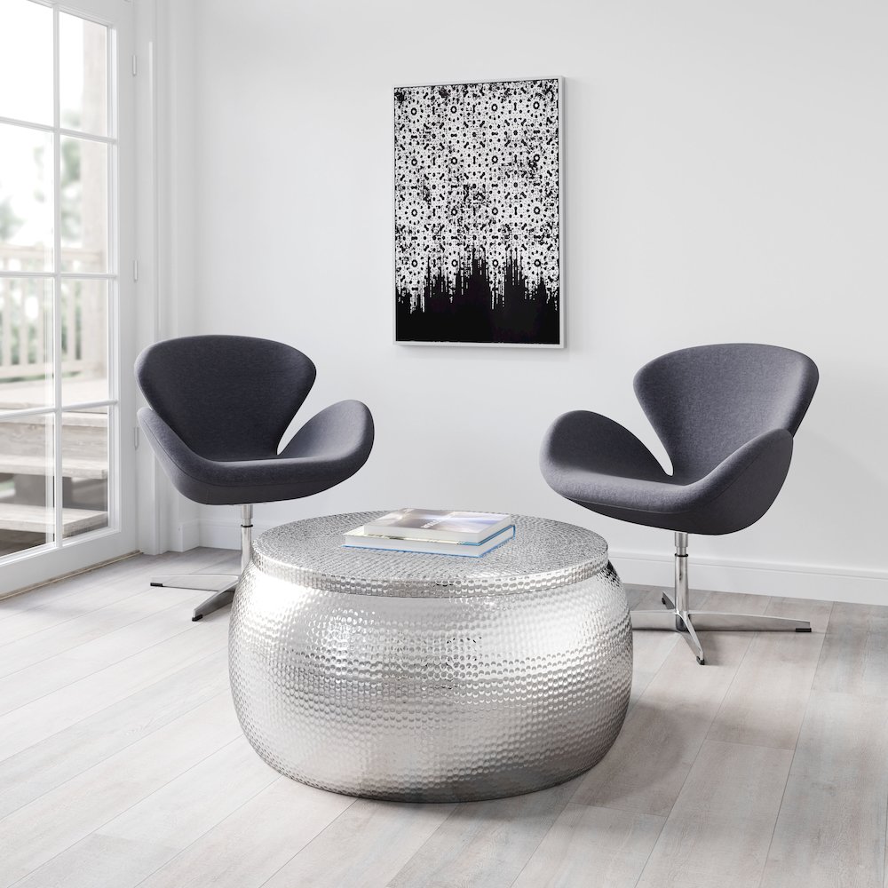 Solo Coffee Table Silver. Picture 8