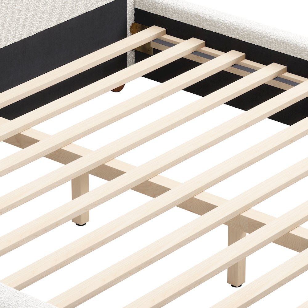 Baris King Bed Ivory. Picture 6