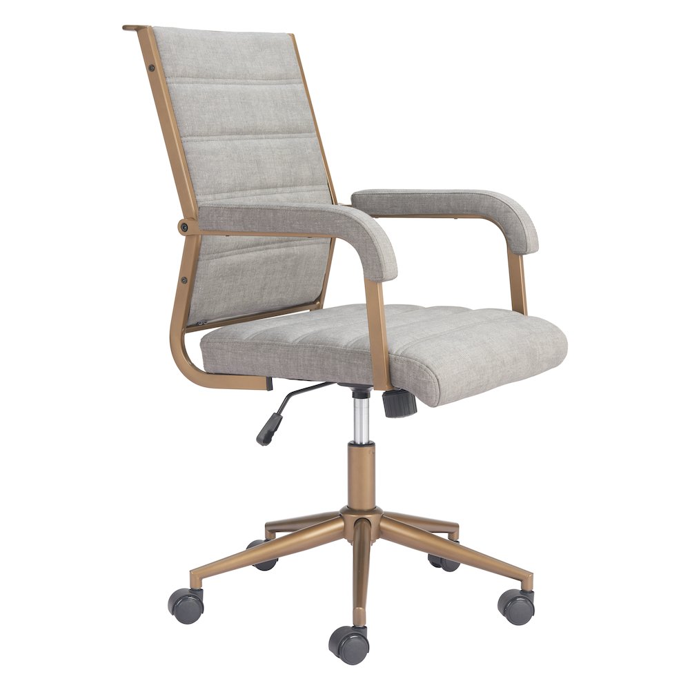 Auction Office Chair Gray. Picture 10