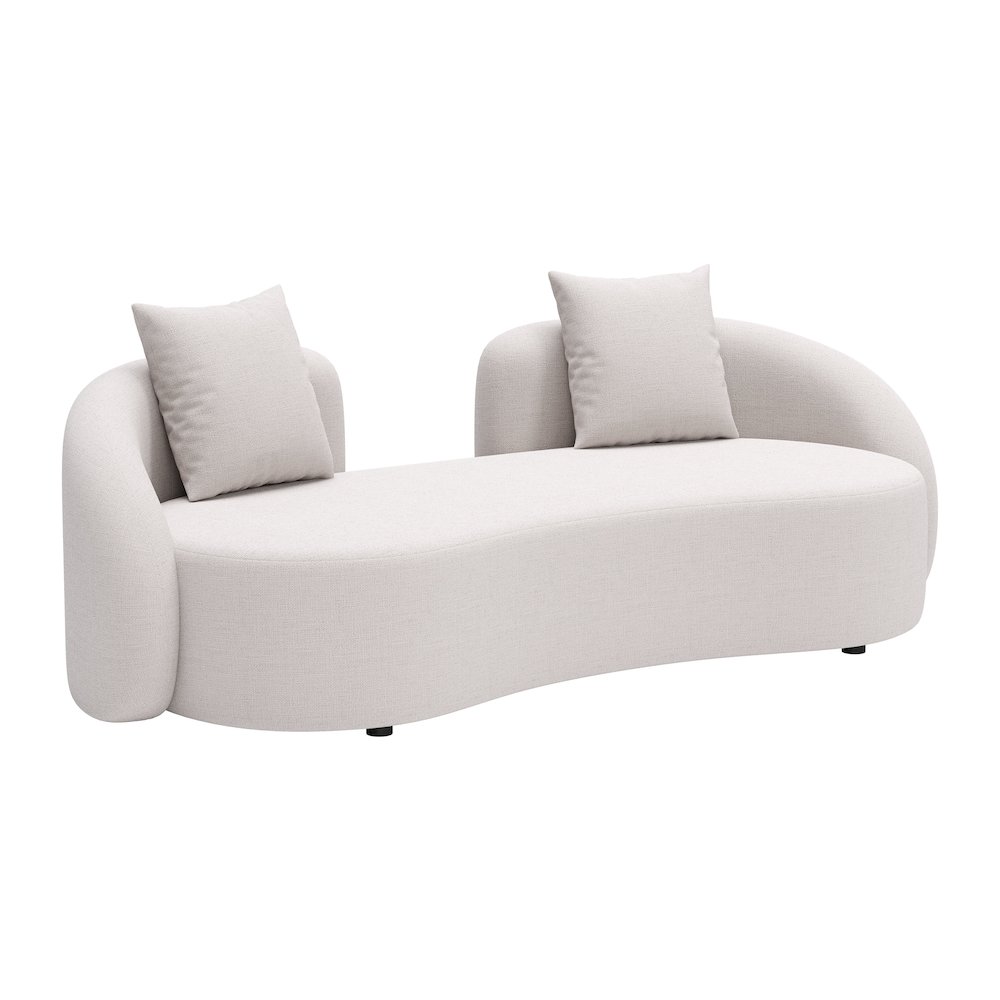 Sunny Isles Loveseat Beige. Picture 1